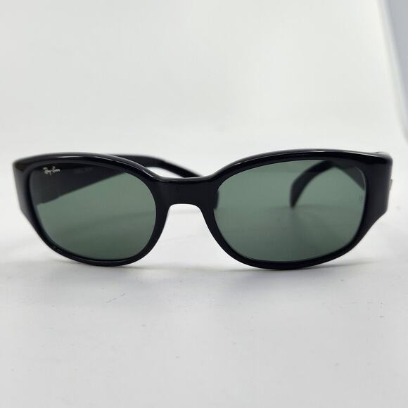 Vintage 80s Ray Ban B&L PSAS BLACK Outsider Sport Wayfarer Sunglasses Wrap - Picture 4 of 16